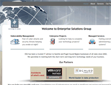 Tablet Screenshot of esgroup.us